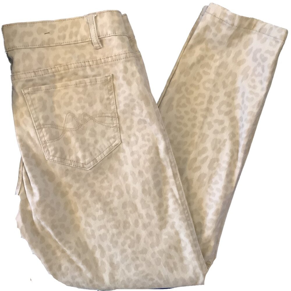 EUC New York & Co. Animal Print Leggings Size:  10